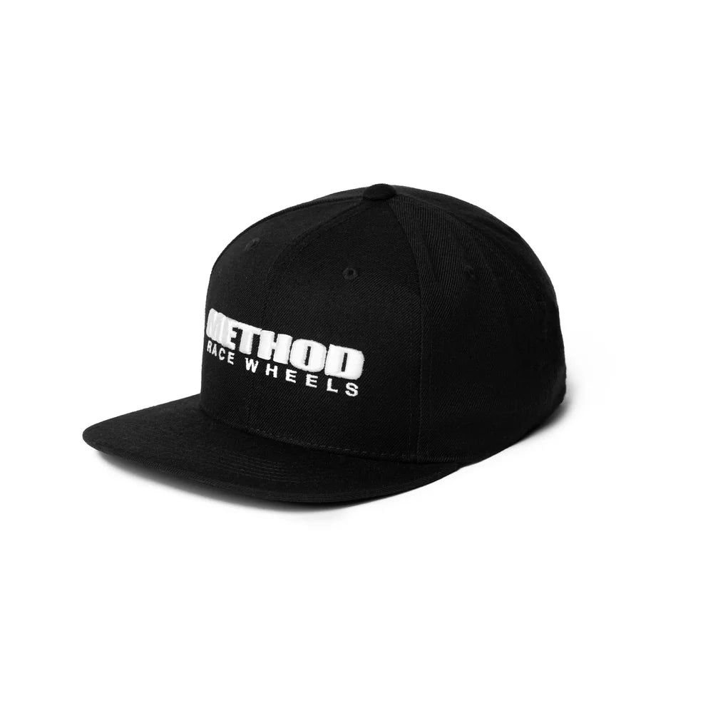 Method メソッド Brand Logo Hat Snapback Black