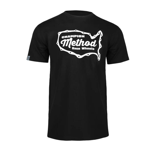 Method Race Wheels Gasket Tシャツ Black