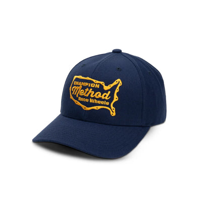 Method メソッド Gasket Curvebill Trucker Hat Snapback Navy