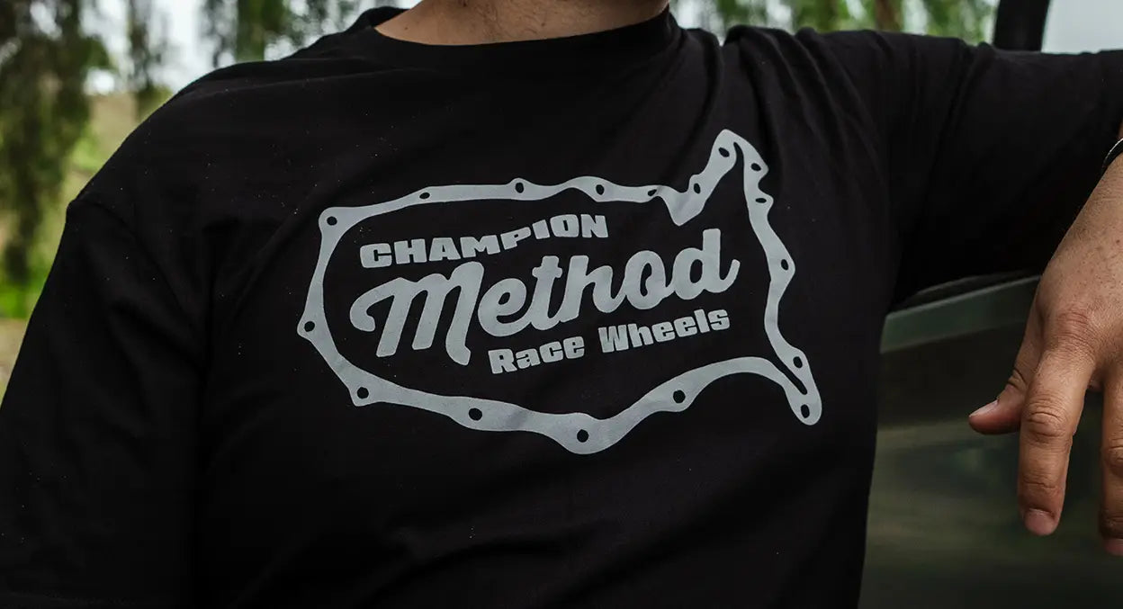 Method Race Wheels Gasket Tシャツ Black
