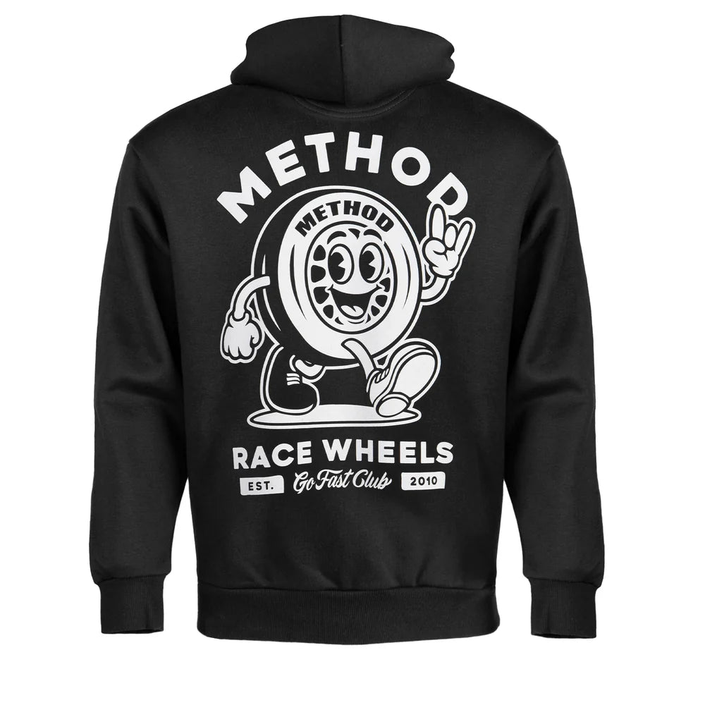 Method メソッド Go Fast Club Pullover Hoodie Black