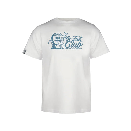 Method Race Wheels Go Fast Club Tシャツ Natural (子供用)