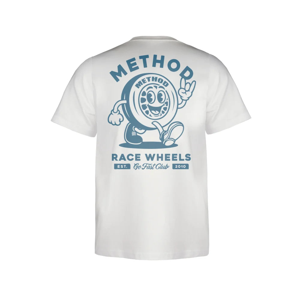 Method Race Wheels Go Fast Club Tシャツ Natural (子供用)