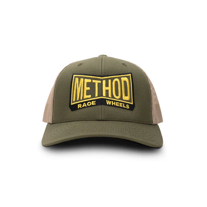 Method メソッド LBC Born Curvebill Trucker Hat Snapback Moss/Khaki