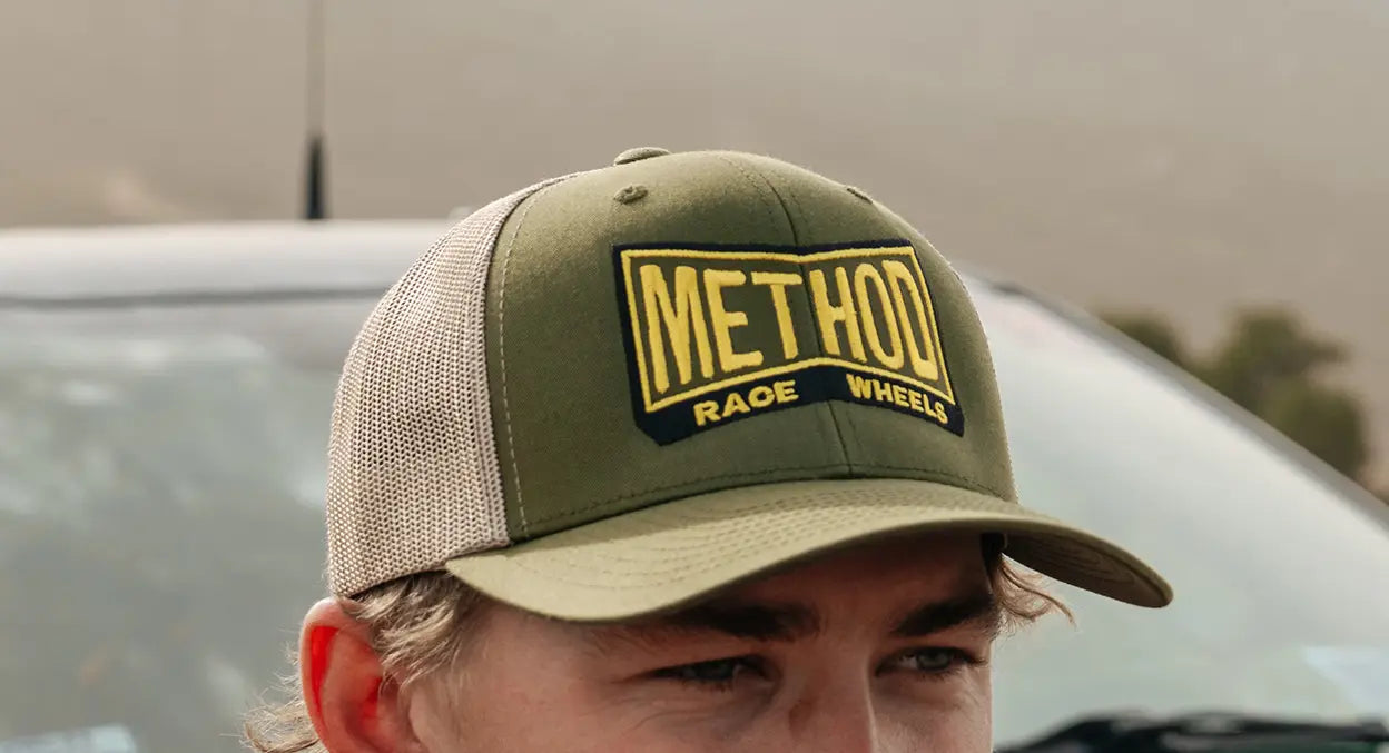 Method メソッド LBC Born Curvebill Trucker Hat Snapback Moss/Khaki