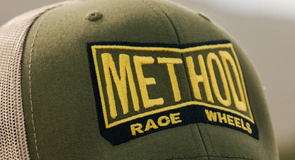 Method メソッド LBC Born Curvebill Trucker Hat Snapback Moss/Khaki