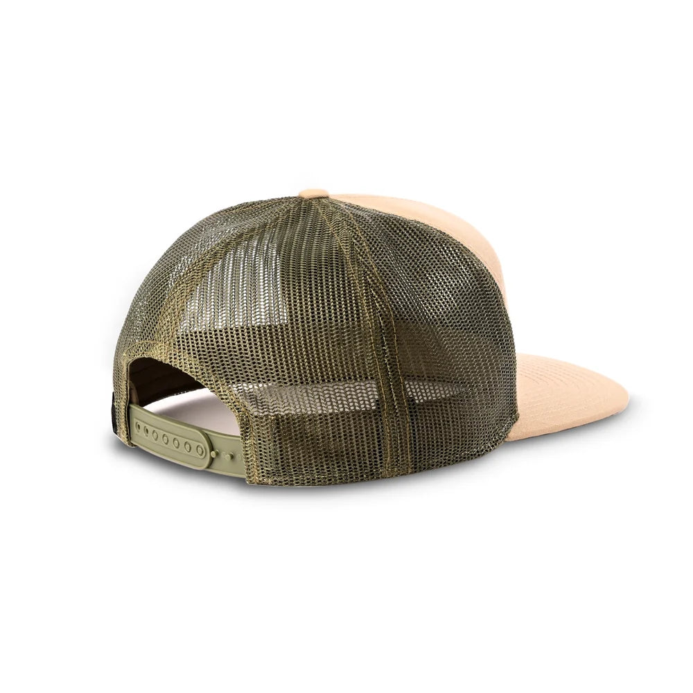 Method Race Wheels Expedition Flatbill Trucker Snapback Khaki