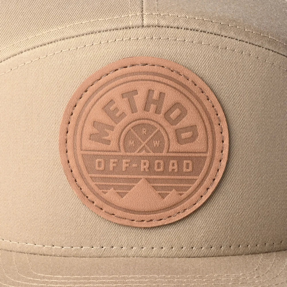 Method Race Wheels Expedition Flatbill Trucker Snapback Khaki
