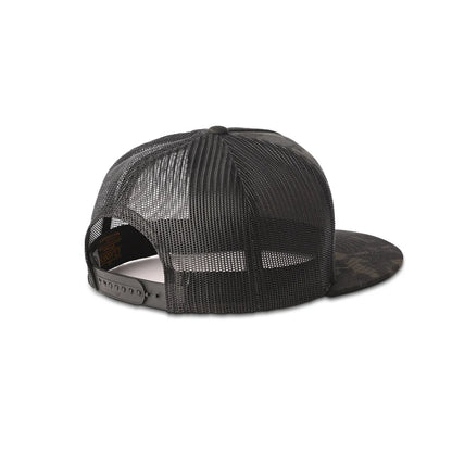 Method メソッド Flag Velcro Patch Flatbill Trucker Snapback Black Multicam