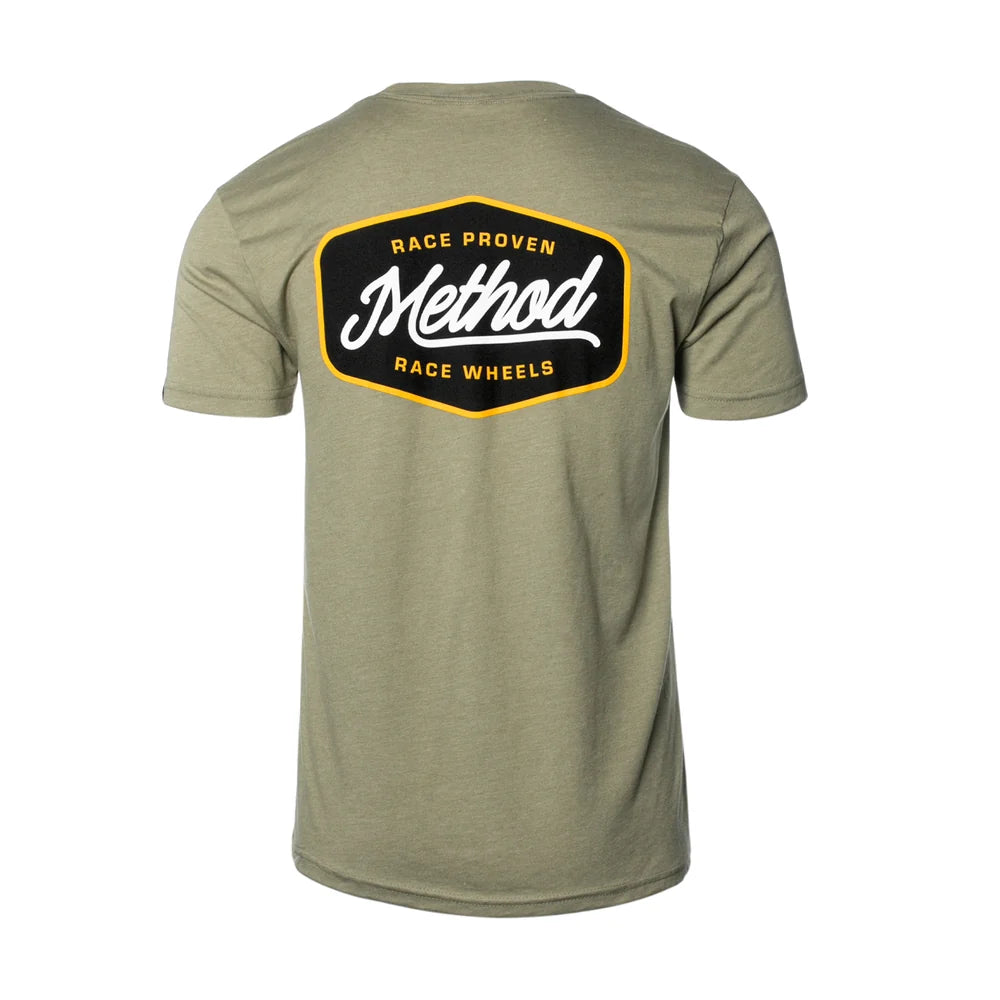 Method Race Wheels OG Race Proven Tシャツ Light Olive