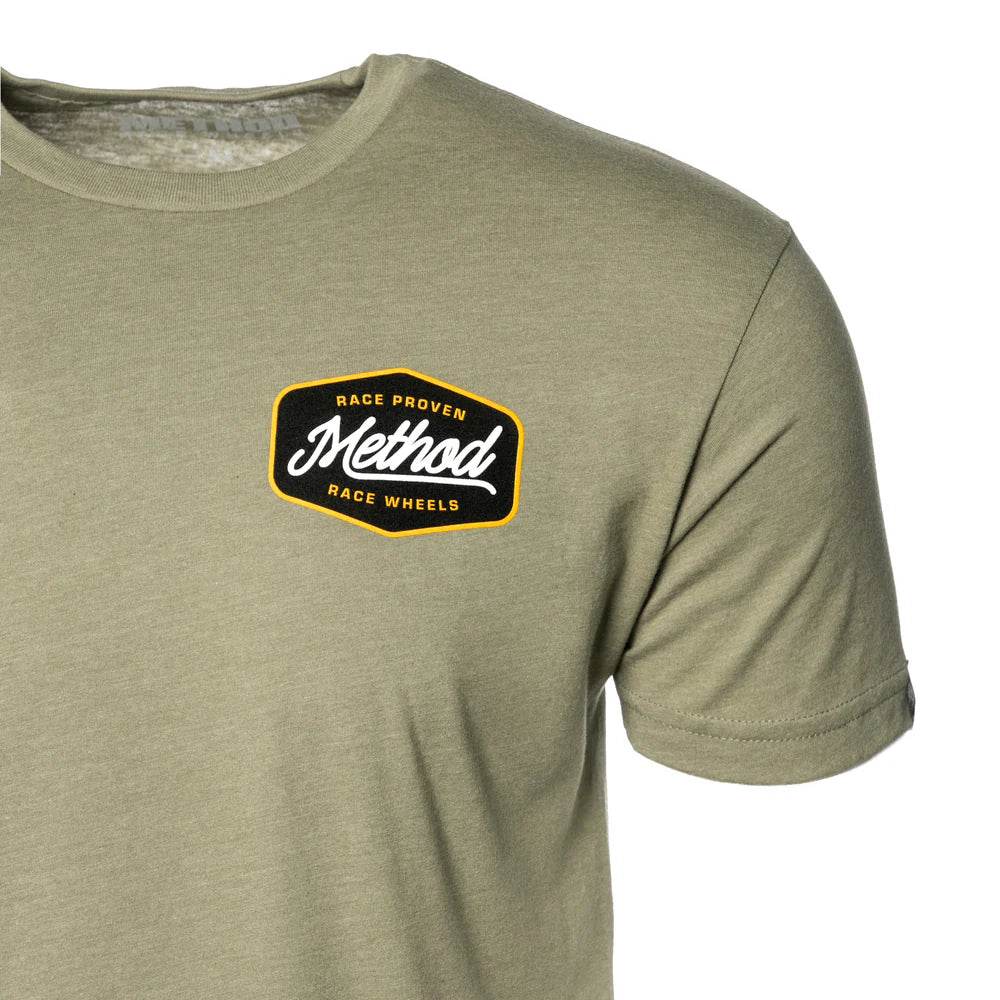 Method Race Wheels OG Race Proven Tシャツ Light Olive