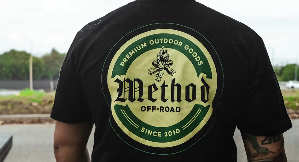 Method Race Wheels Outdoor Goods Tシャツ Black