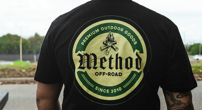 Method Race Wheels Outdoor Goods Tシャツ Black