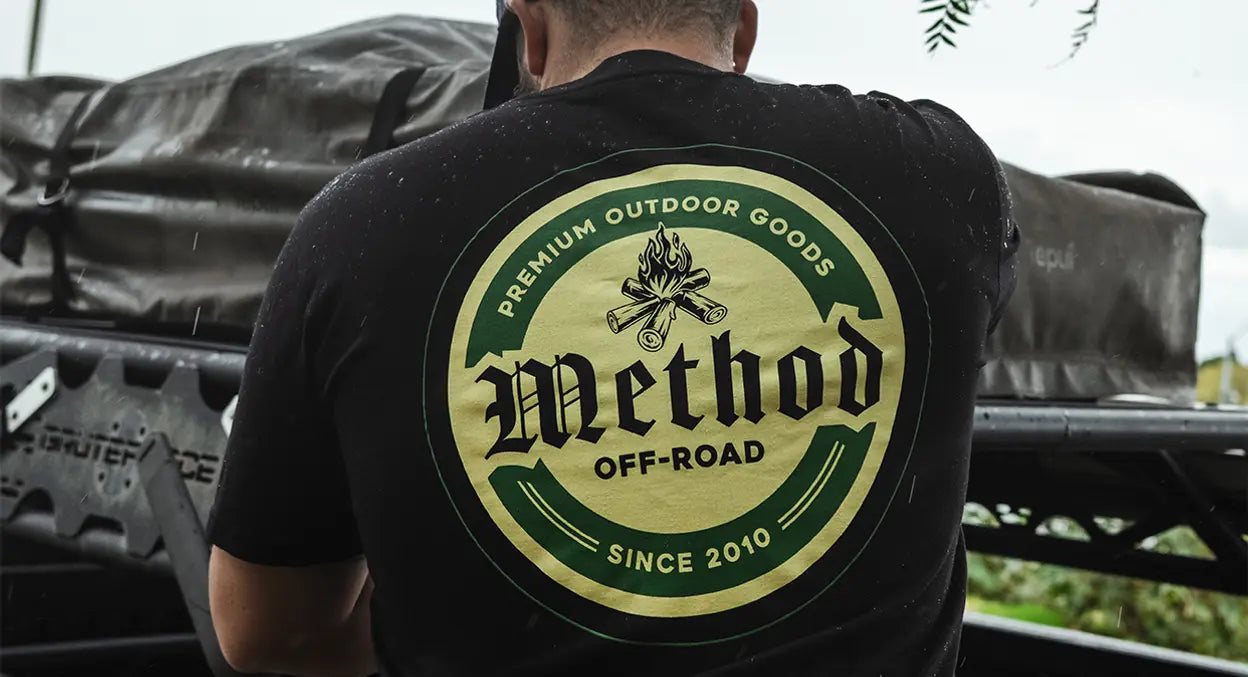 Method Race Wheels Outdoor Goods Tシャツ Black