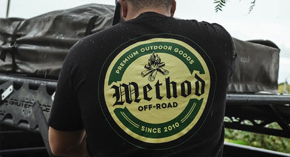 Method Race Wheels Outdoor Goods Tシャツ Black