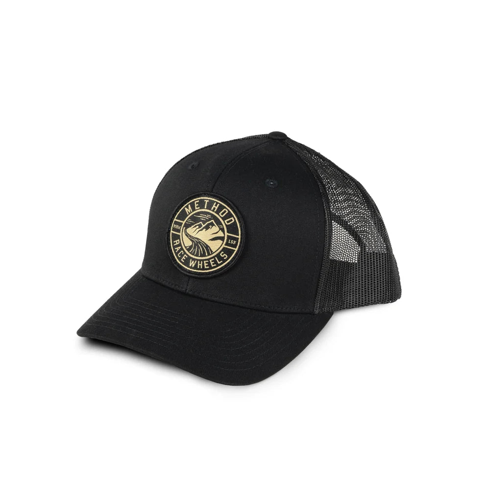 Method Race Wheels Prelander Curve Bill Trucker Hat Snapback Black