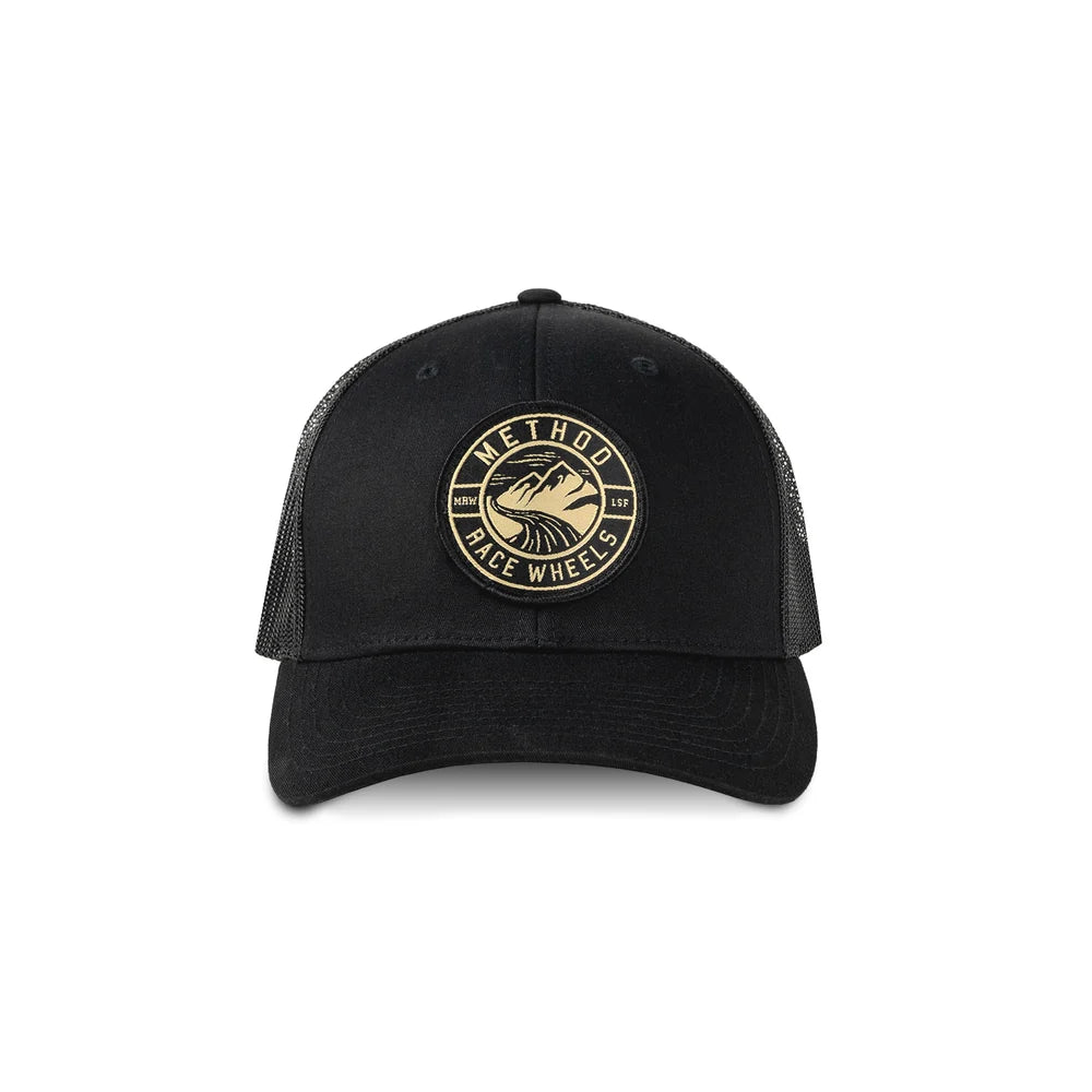 Method Race Wheels Prelander Curve Bill Trucker Hat Snapback Black