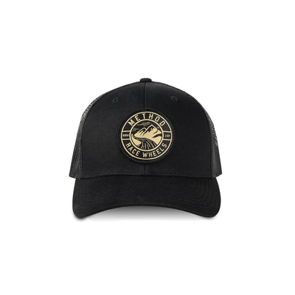 Method Race Wheels Prelander Curve Bill Trucker Hat Snapback Black