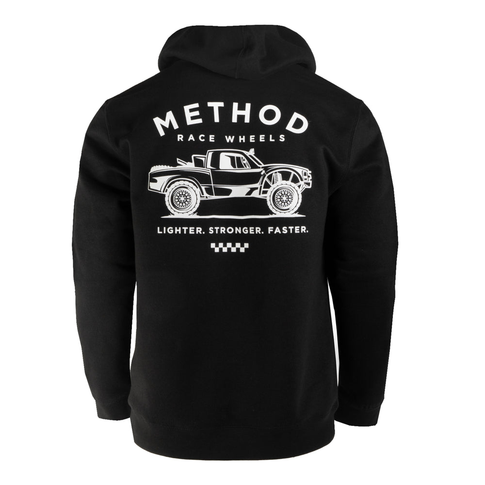 Method メソッド Race Truck Hoodie Pullover Black