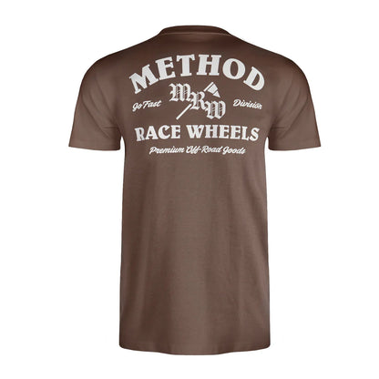 Method Race Wheels Speakeasy Tシャツ Walnut