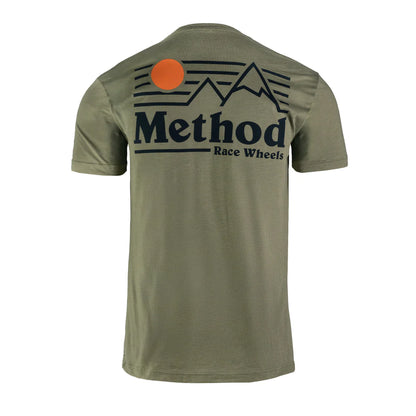 Method Race Wheels Sunrise Tシャツ Light Olive