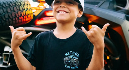 Method Race Wheels Wild One Tシャツ Black (子供用)