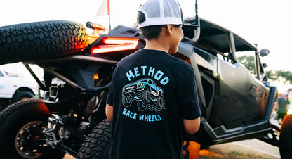 Method Race Wheels Wild One Tシャツ Black (子供用)