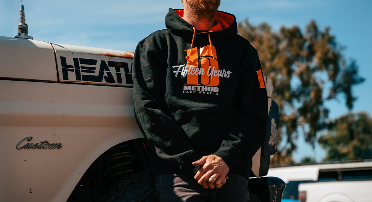 Method Race Wheels メソッド 15周年 パーカー