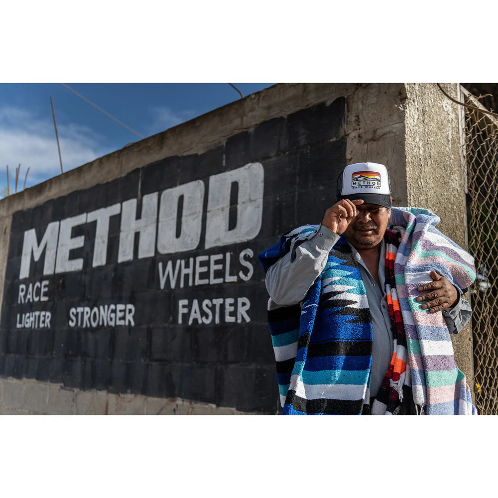 Method Race Wheels Duner Trucker Hat Snapback White Black