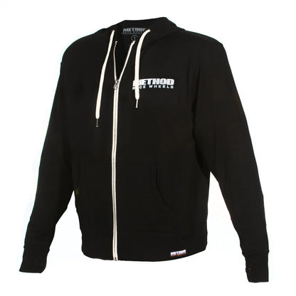 Method メソッド Brand Hoodie Zip-Up Black