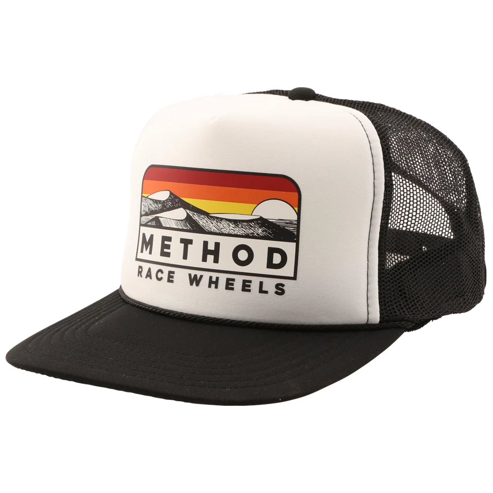 Method Race Wheels Duner Trucker Hat Snapback White Black