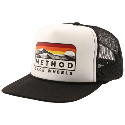 Method Race Wheels Duner Trucker Hat Snapback White Black