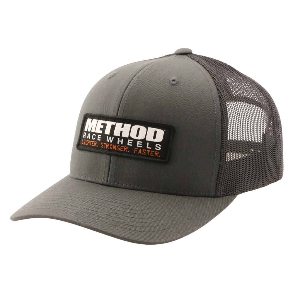 Method Race Wheels CB Trucker Hat Snapback Grey