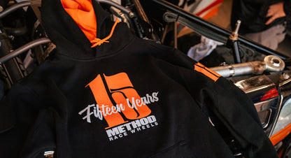 Method Race Wheels メソッド 15周年 パーカー
