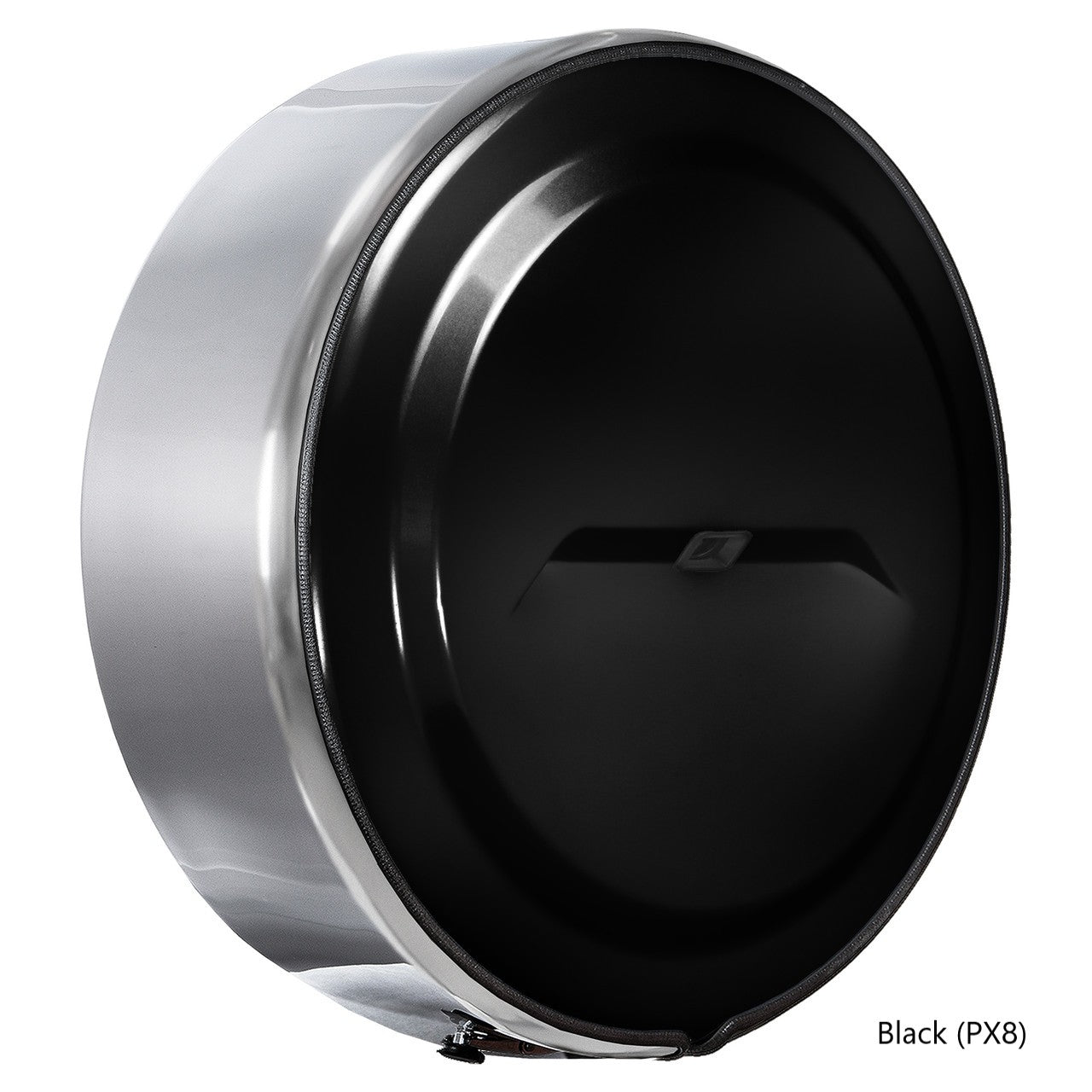 スペアタイヤ ボディー同色＋ステンレスポリッシュドリング