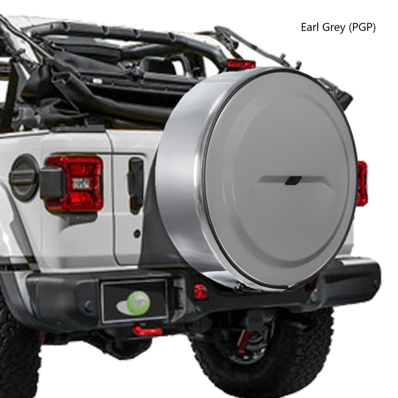 スペアタイヤ ボディー同色＋ステンレスポリッシュドリング ハードケース カバー (JL)