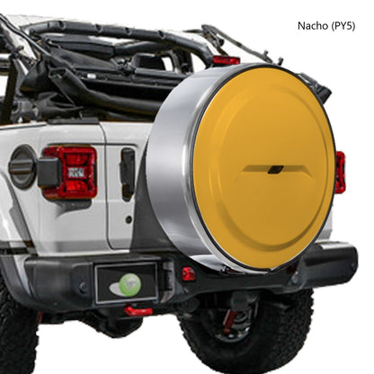 スペアタイヤ ボディー同色＋ステンレスポリッシュドリング ハードケース カバー (JL)