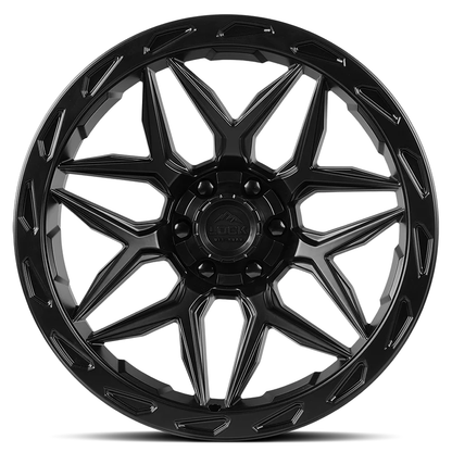 Lock Off Road Wheels ロックオフロード ホイール MATRIX | Matte Black w/ Matte Black Ring