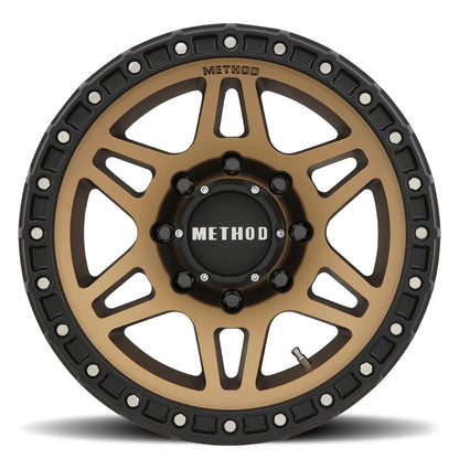 Method Race Wheels メソッド ホイール 312 | METHOD BRONZE - MATTE BLACK LIP