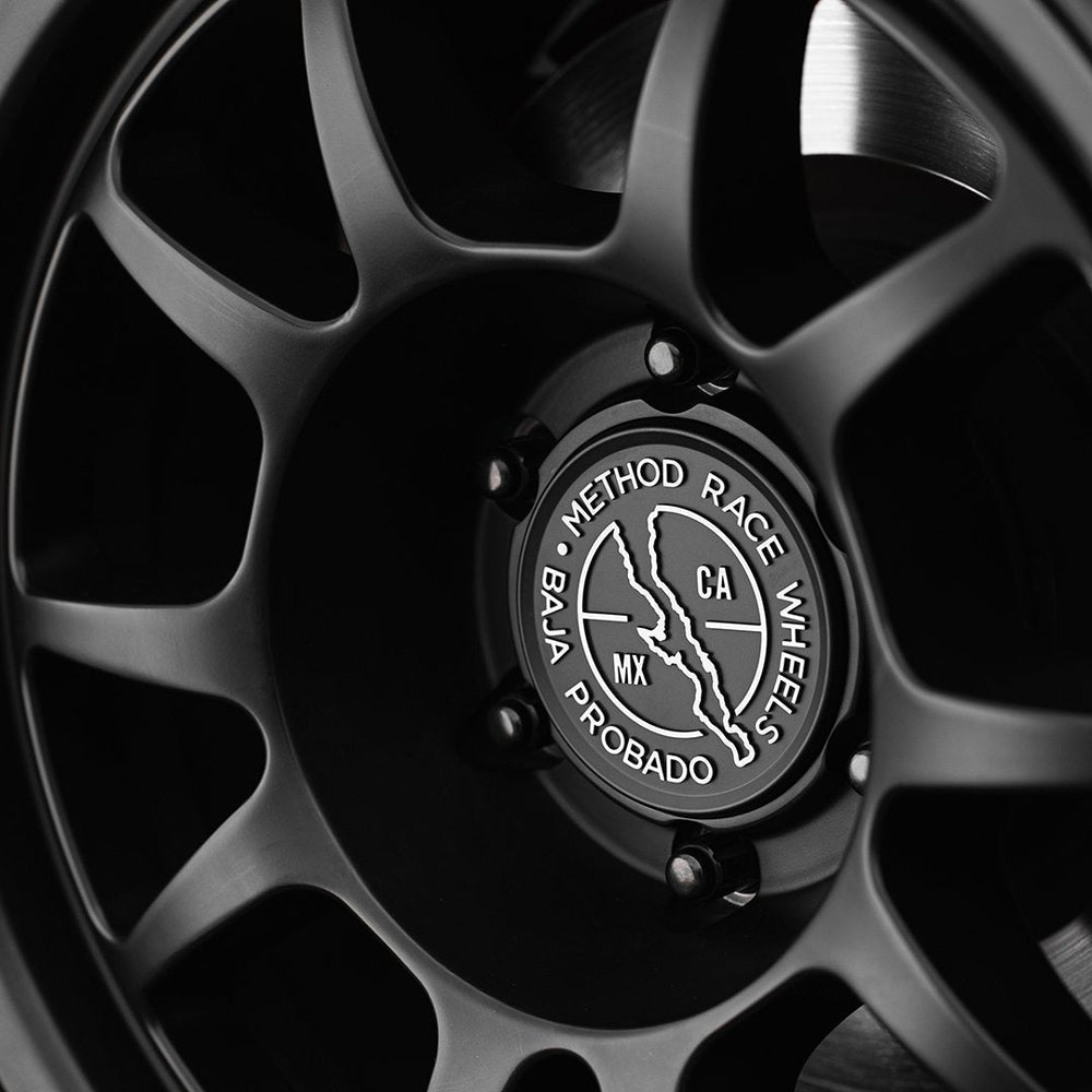Method Race Wheels メソッド ホイール Center Cap センターキャップ BAJA Proven バハ プルーヴン スナップイン Black