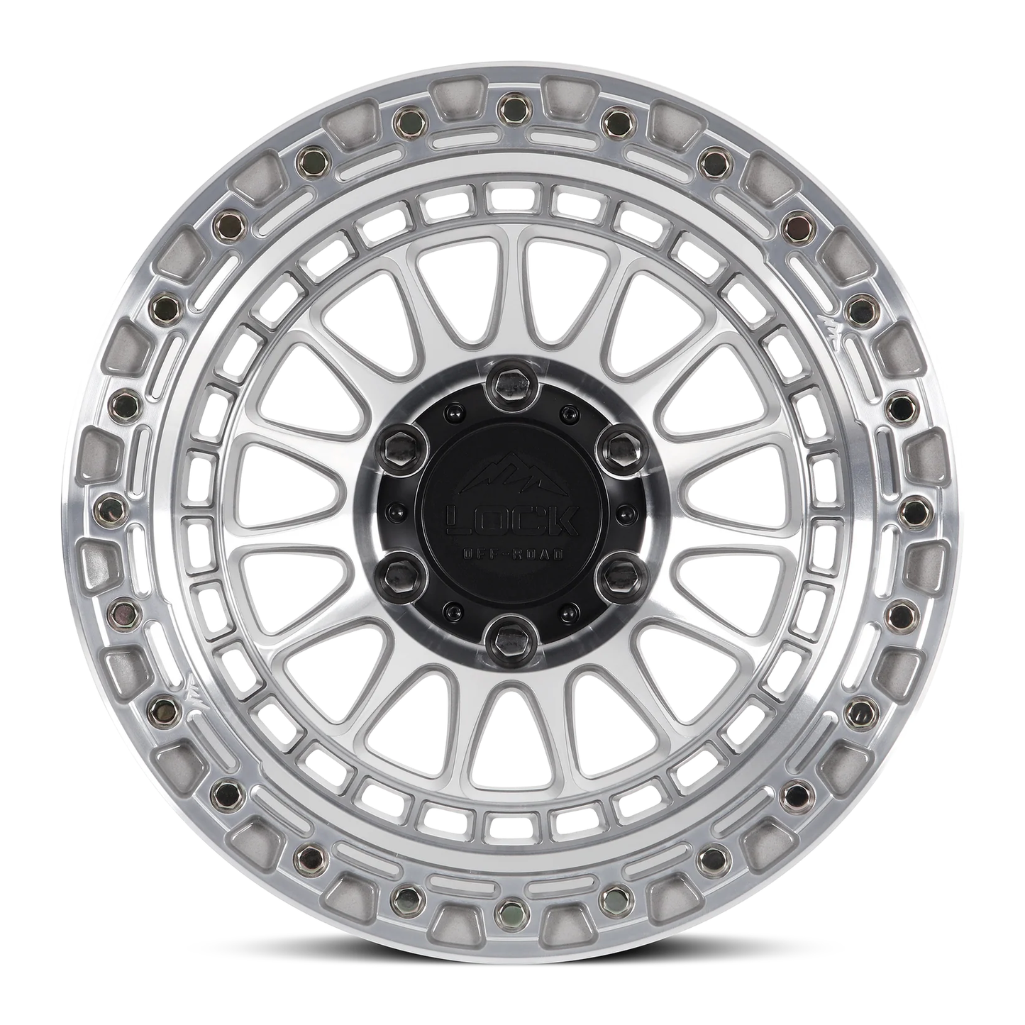 Lock Off Road Wheels ロックオフロード ホイール MOJAVE | Machined w/ Clear Coat