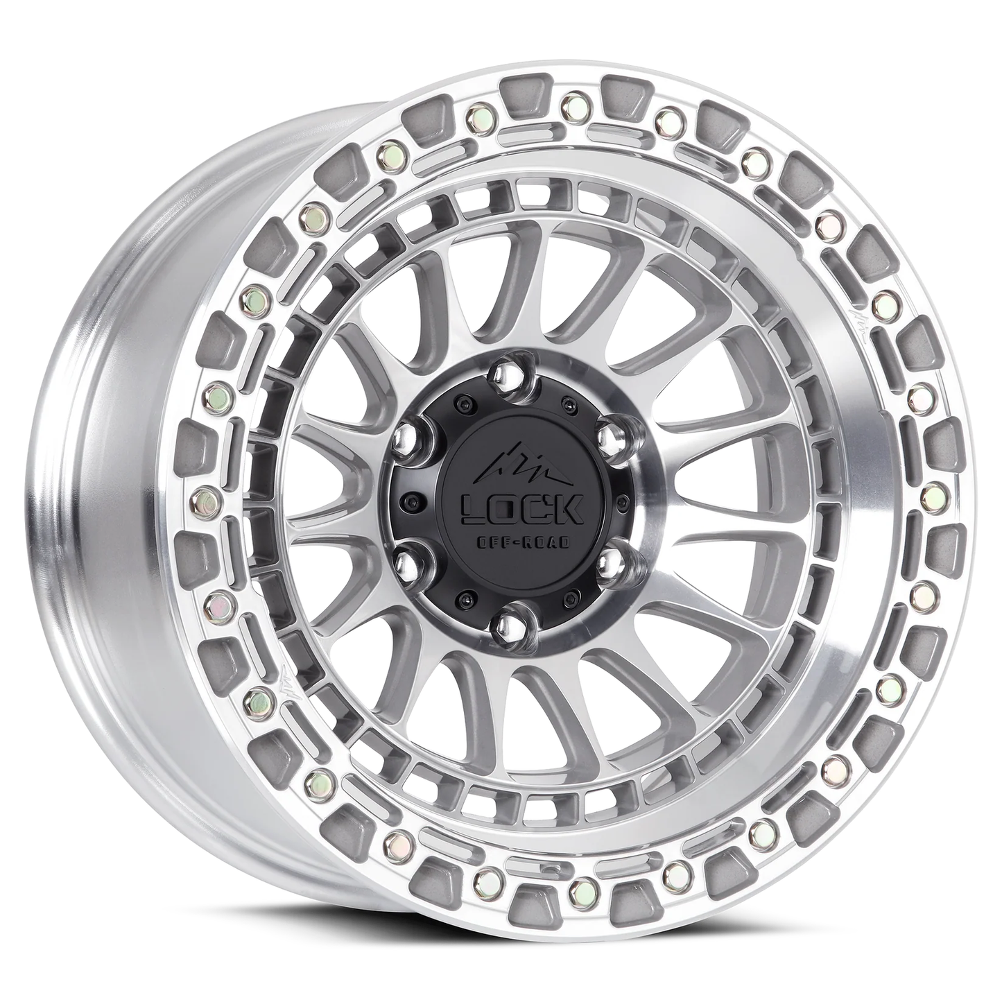 Lock Off Road Wheels ロックオフロード ホイール MOJAVE | Machined w/ Clear Coat
