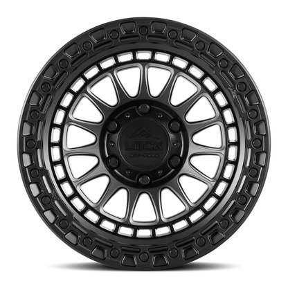 Lock Off Road Wheels ロックオフロード ホイール MOJAVE | Matte Black w/ Matte Black Ring