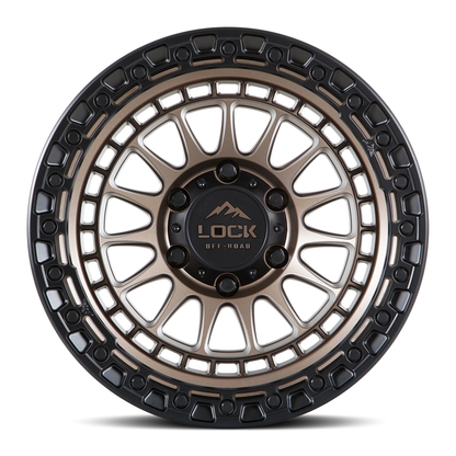 Lock Off Road Wheels ロックオフロード ホイール MOJAVE | Matte Bronze w/ Matte Black Ring