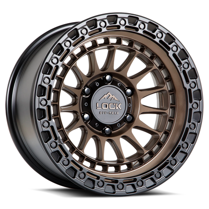 Lock Off Road Wheels ロックオフロード ホイール MOJAVE | Matte Bronze w/ Matte Black Ring