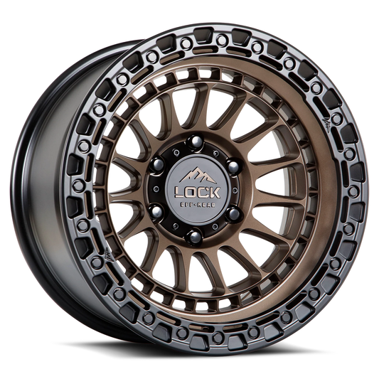 Lock Off Road Wheels ロックオフロード ホイール MOJAVE | Matte Bronze w/ Matte Black Ring