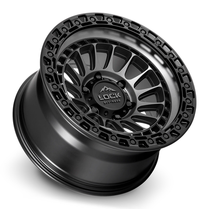 Lock Off Road Wheels ロックオフロード ホイール MOJAVE | Matte Grey w/ Matte Black Ring