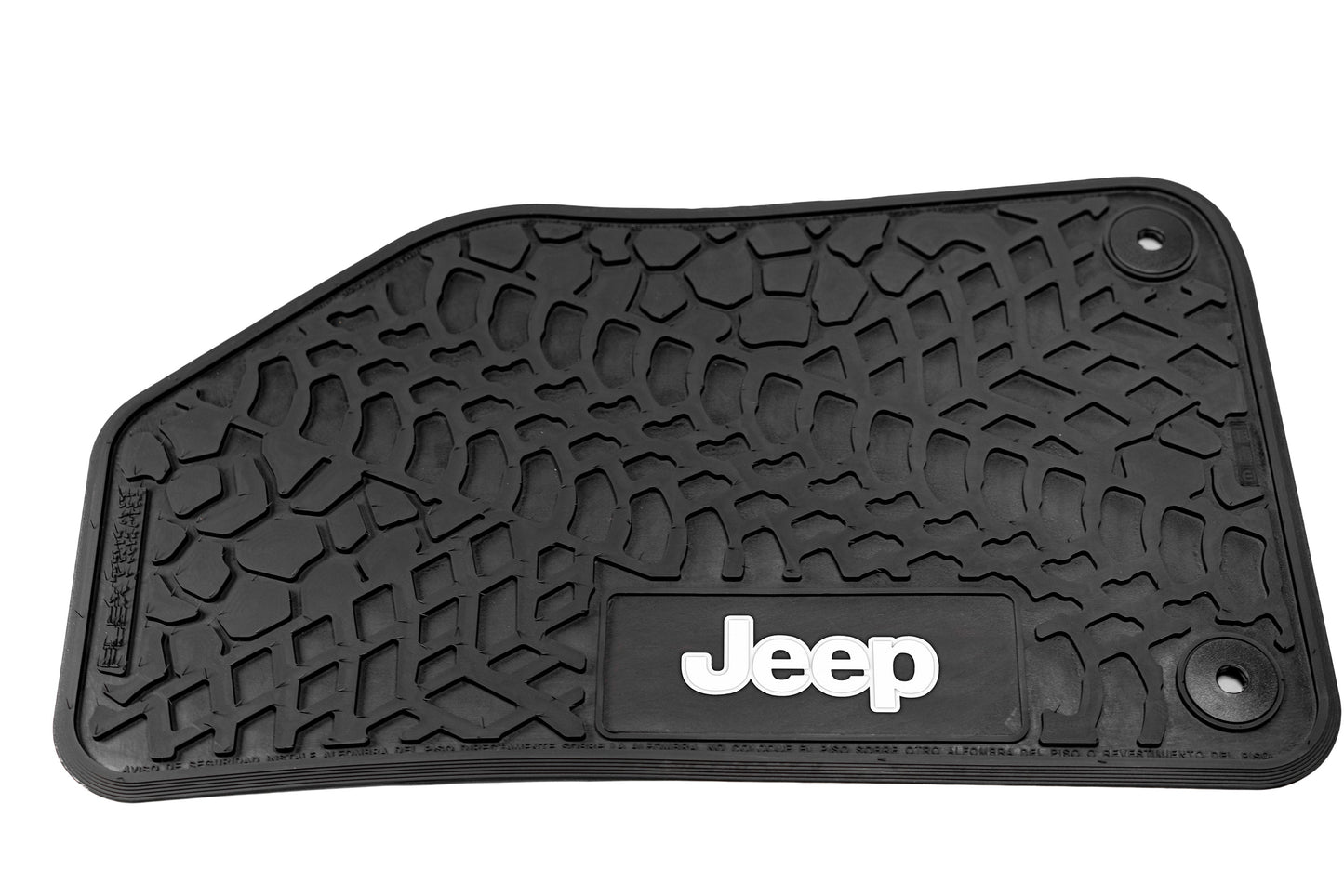 Flex Tread JL/JT用 フロアマット (フロントのみ) | Jeep ロゴ入り