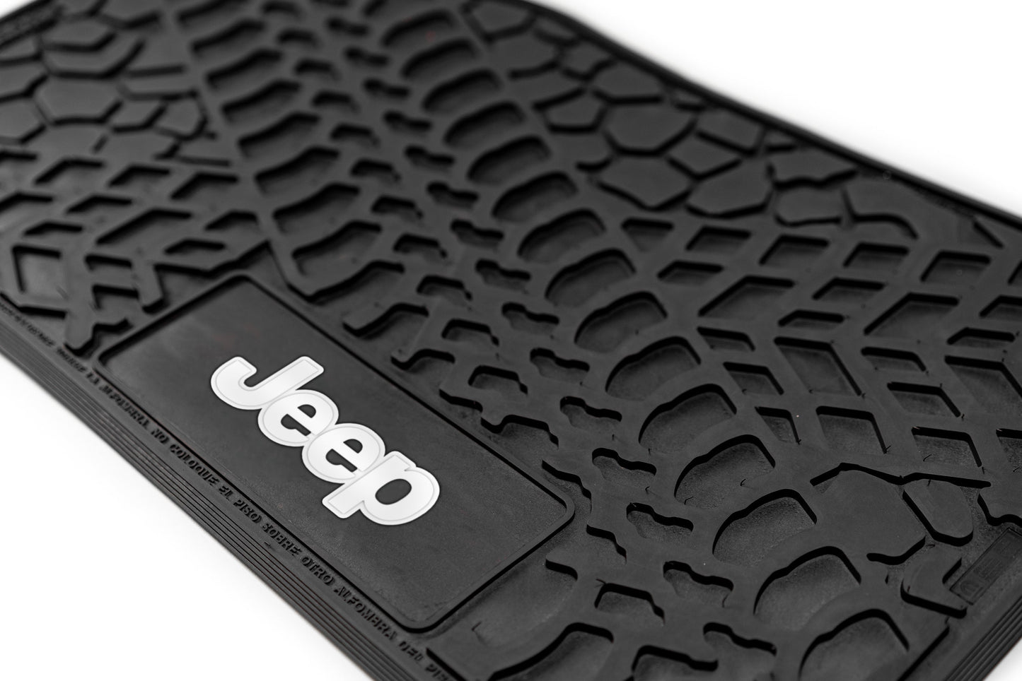 Flex Tread JL/JT用 フロアマット (フロントのみ) | Jeep ロゴ入り