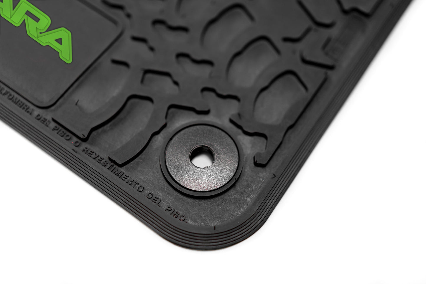 Flex Tread JL用 フロアマット (フロントのみ) | SAHARA ロゴ入り